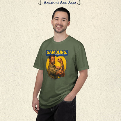 Strongman Inspired | Funny Gambling Graphic Tee