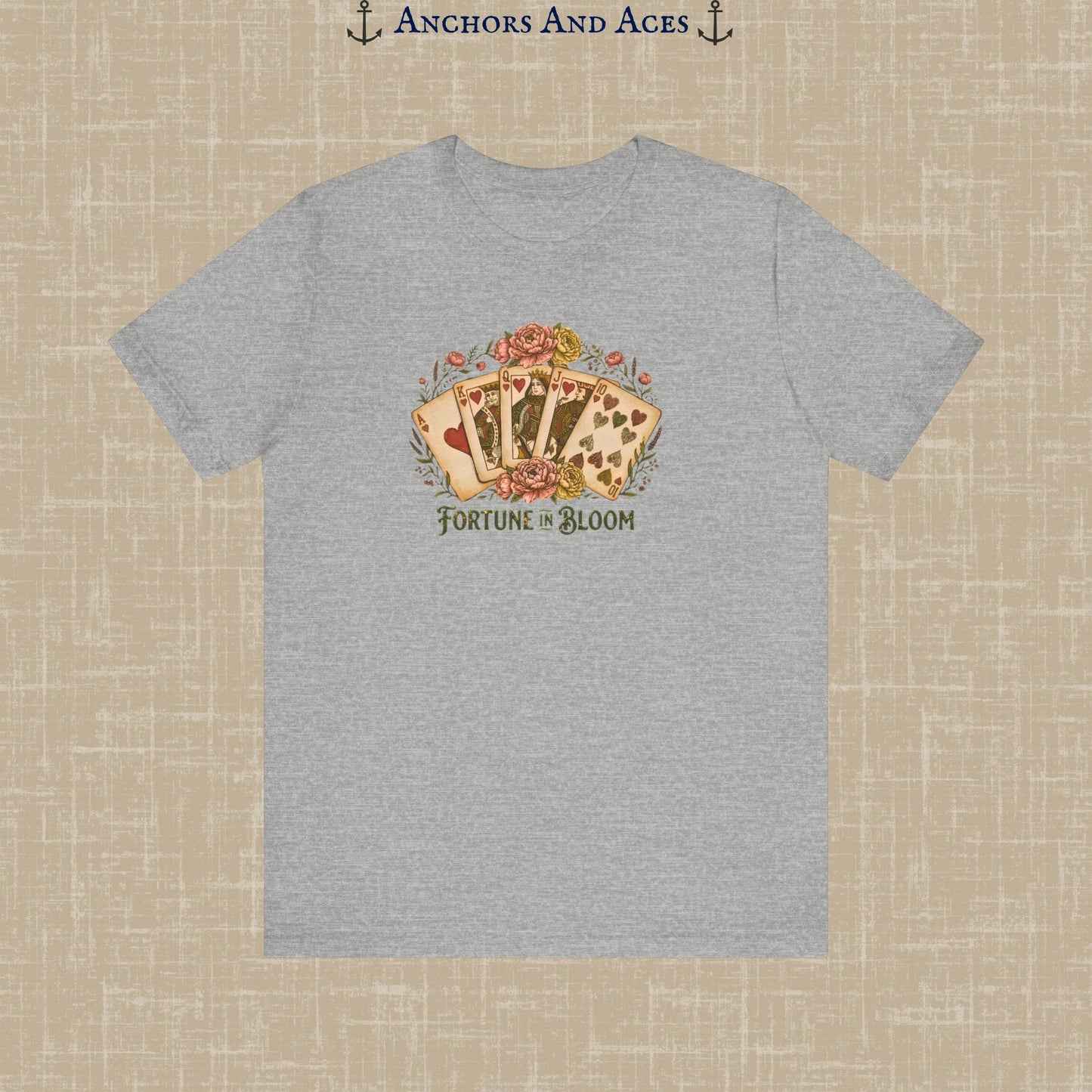 Fortune in Bloom | Vintage Botanical Graphic Tee