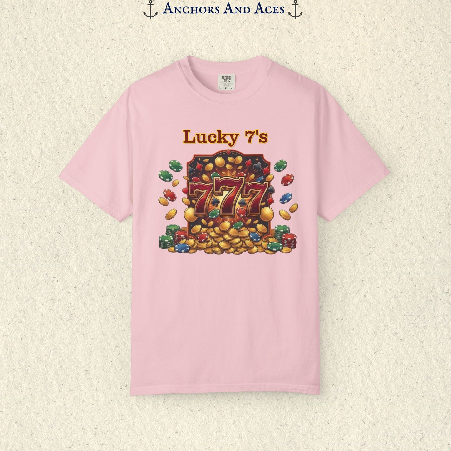 Lucky 777s | Vintage Jackpot Graphic Tee