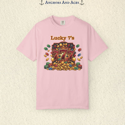Lucky 777s | Vintage Jackpot Graphic Tee