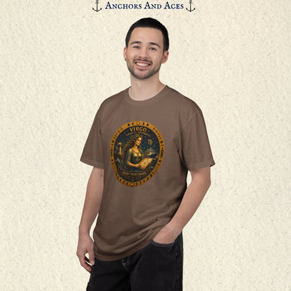 Virgo Zodiac Shirt | Celestial Seas – Chart Your Course