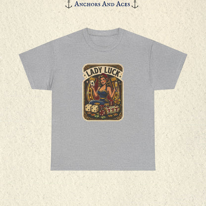 Lady Luck | Vintage Casino Graphic Tee