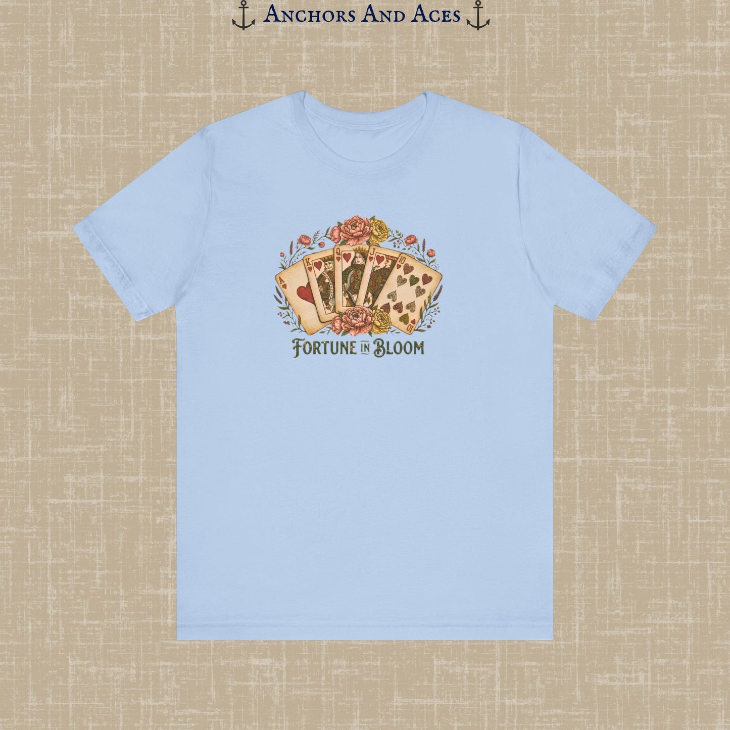 Fortune in Bloom | Vintage Botanical Graphic Tee