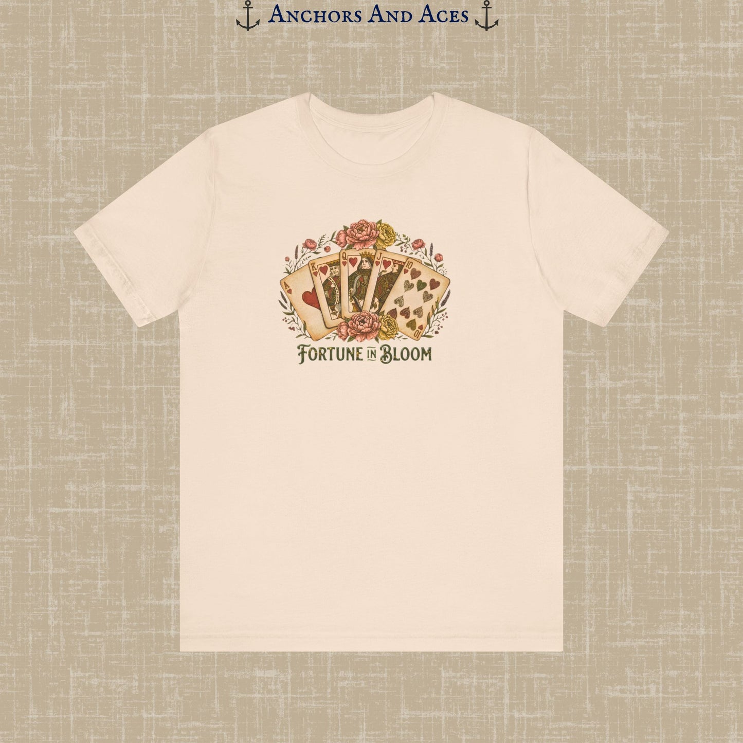 Fortune in Bloom | Vintage Botanical Graphic Tee