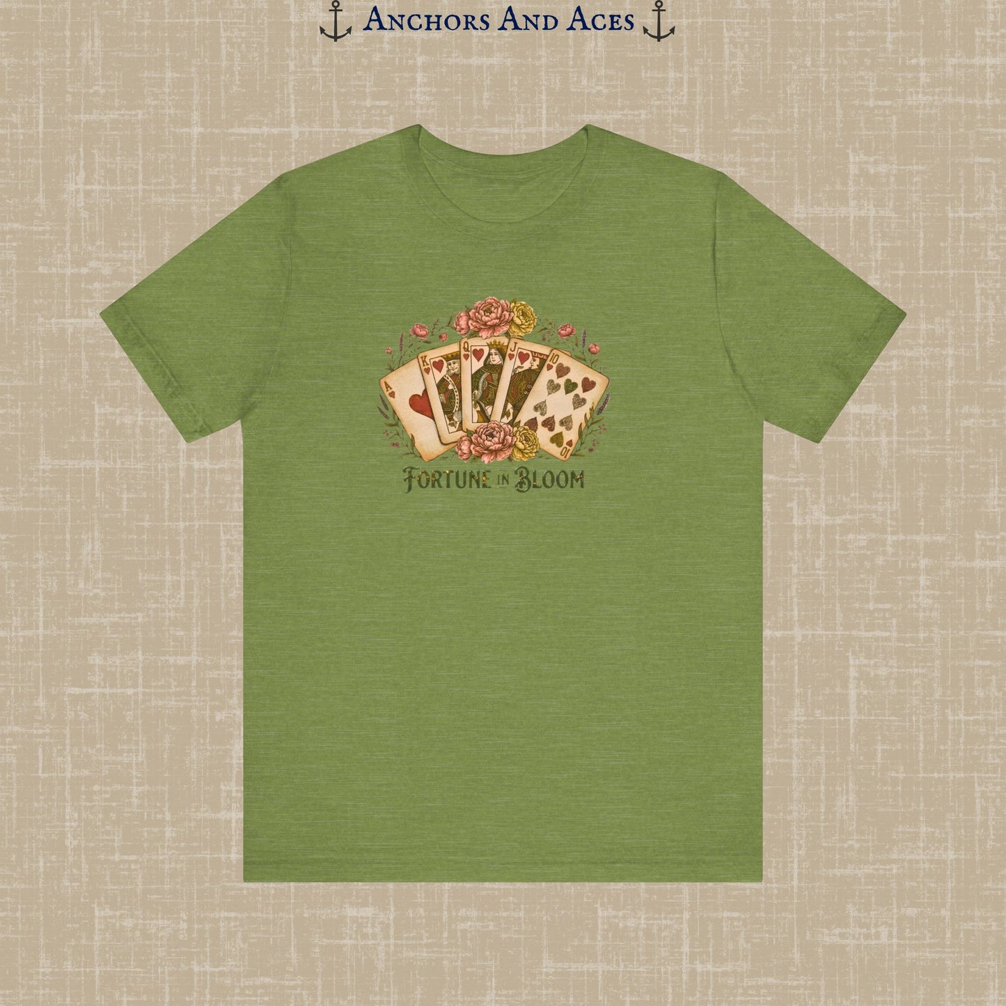 Fortune in Bloom | Vintage Botanical Graphic Tee