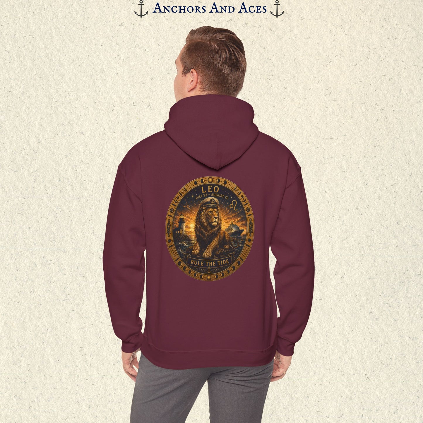 Leo Zodiac Hoodie | Celestial Seas Zodiac Hoodie Collection