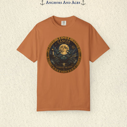 Cancer Zodiac Shirt | Celestial Seas- Guided by the Moon