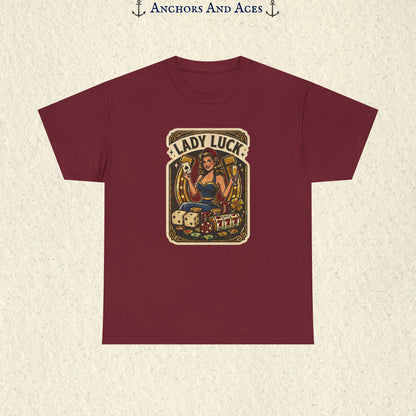 Lady Luck | Vintage Casino Graphic Tee