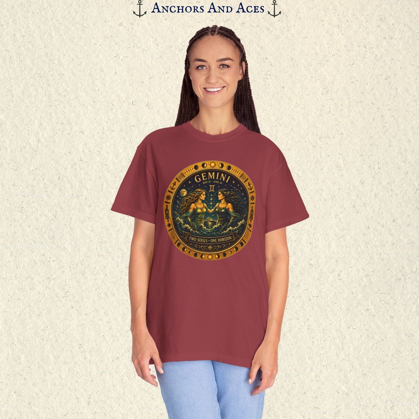 Gemini Zodiac Shirt | Gemini - Two Souls • One Horizon