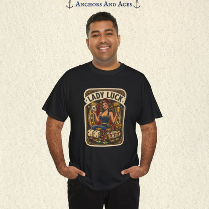 Lady Luck | Vintage Casino Graphic Tee
