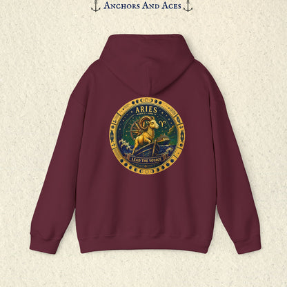 Aries Zodiac Hoodie | Celestial Seas Zodiac Hoodie Collection