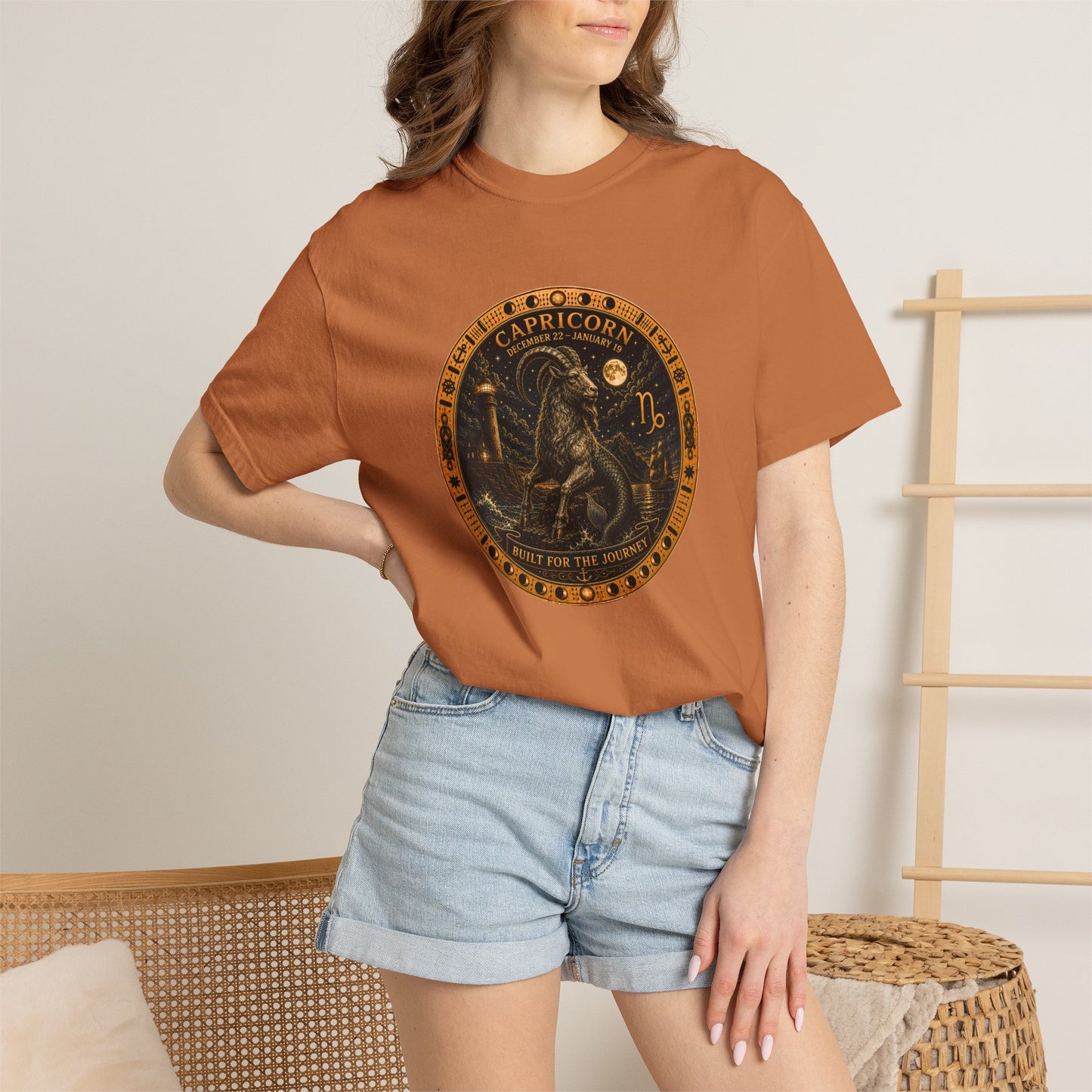 Capricorn Zodiac Shirt | Celestial Seas - Built For The Journey