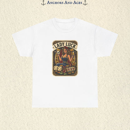 Lady Luck | Vintage Casino Graphic Tee