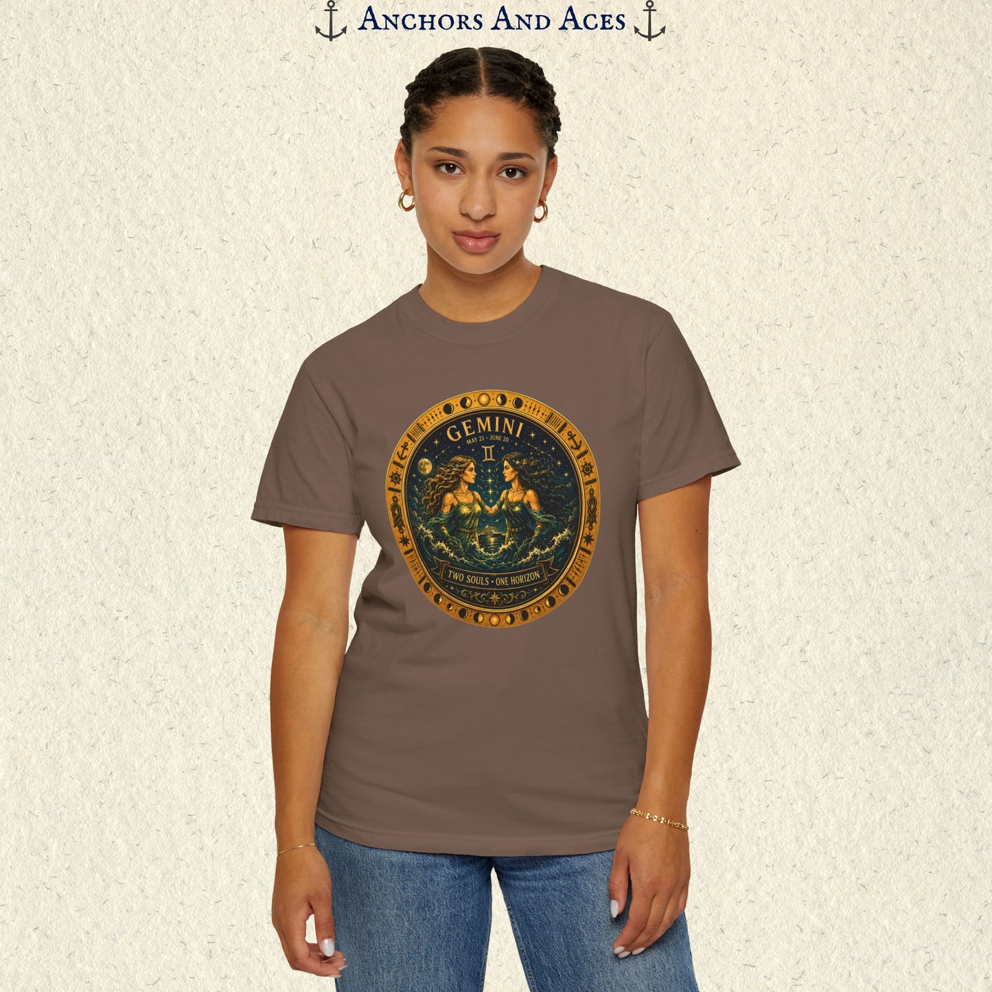 Gemini Zodiac Shirt | Gemini - Two Souls • One Horizon