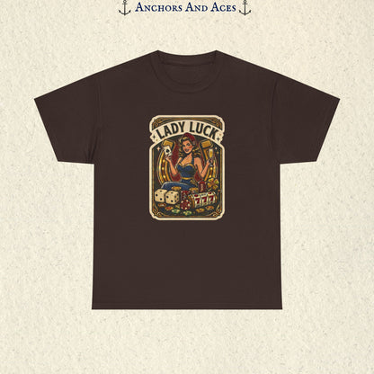 Lady Luck | Vintage Casino Graphic Tee