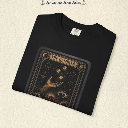 The Gambler Tarot Card Shirt | Vintage Casino Graphic Tee