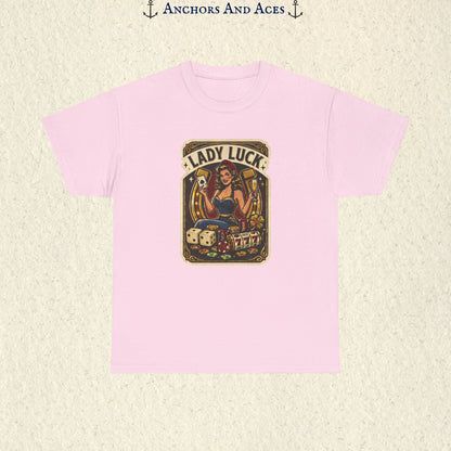 Lady Luck | Vintage Casino Graphic Tee