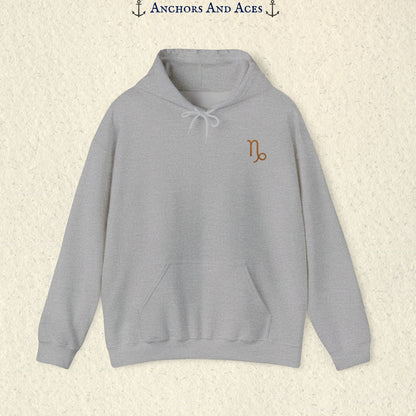 Capricorn Zodiac Hoodie | Celestial Seas Zodiac Hoodie Collection