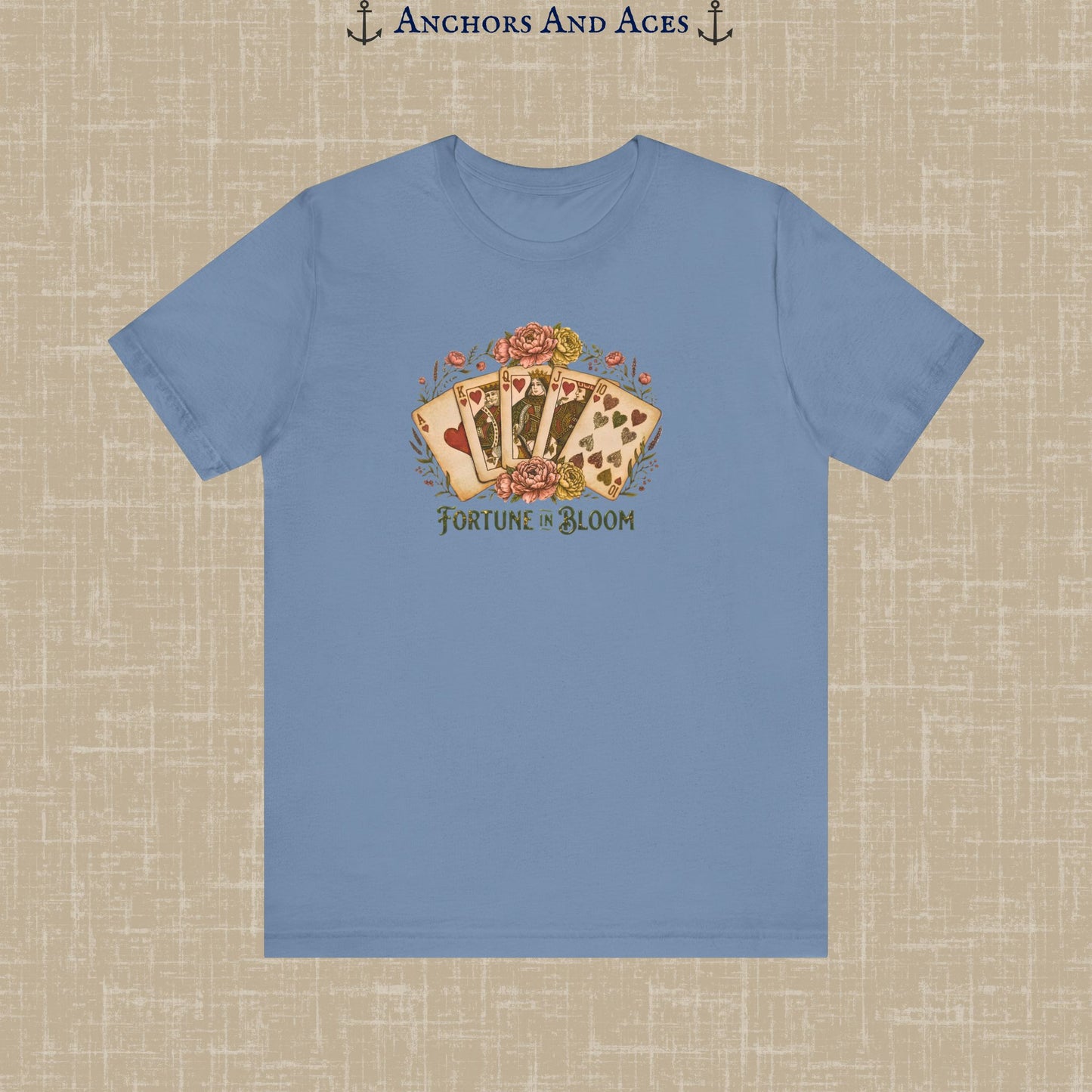 Fortune in Bloom | Vintage Botanical Graphic Tee