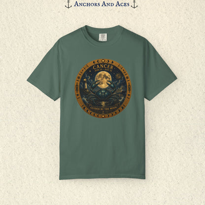 Cancer Zodiac Shirt | Celestial Seas- Guided by the Moon