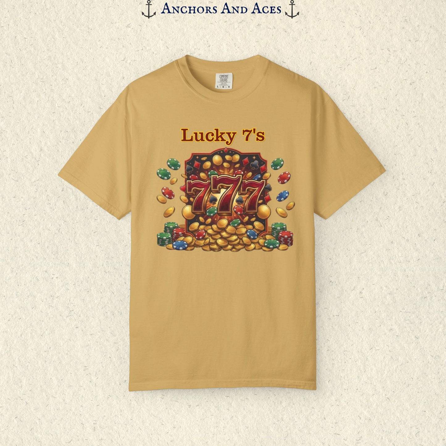 Lucky 777s | Vintage Jackpot Graphic Tee