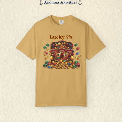 Lucky 777s | Vintage Jackpot Graphic Tee