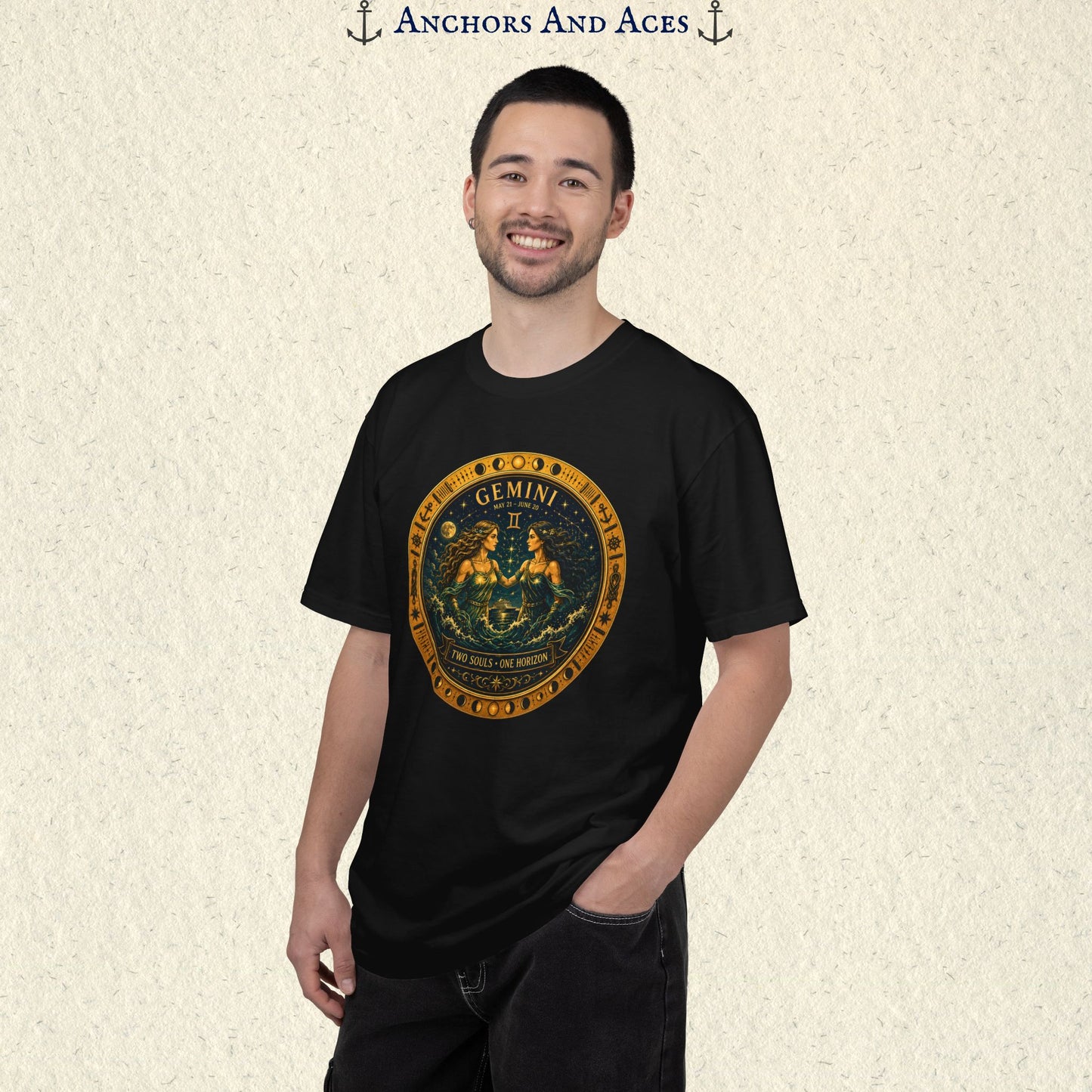 Gemini Zodiac Shirt | Gemini - Two Souls • One Horizon