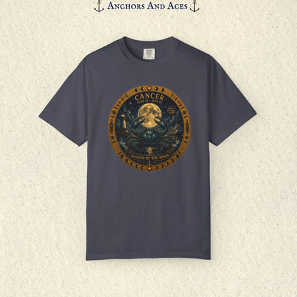 Cancer Zodiac Shirt | Celestial Seas- Guided by the Moon