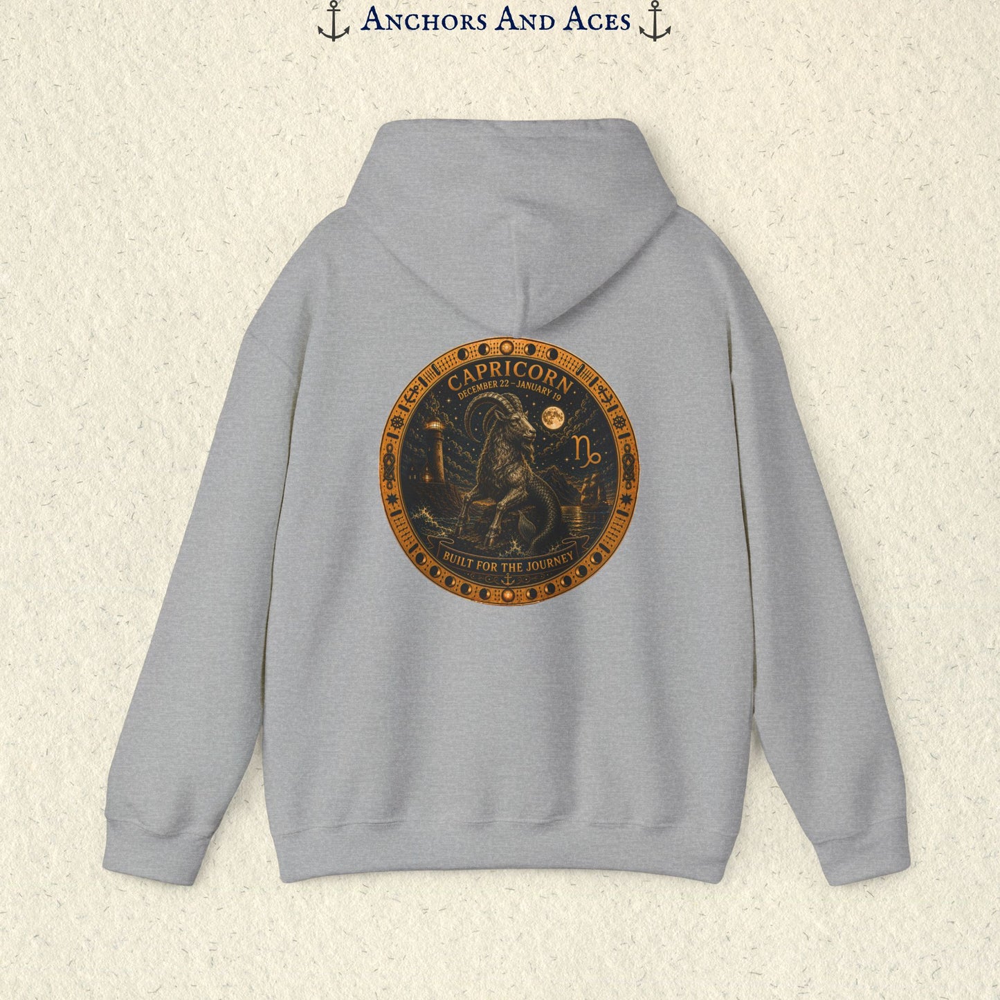 Capricorn Zodiac Hoodie | Celestial Seas Zodiac Hoodie Collection