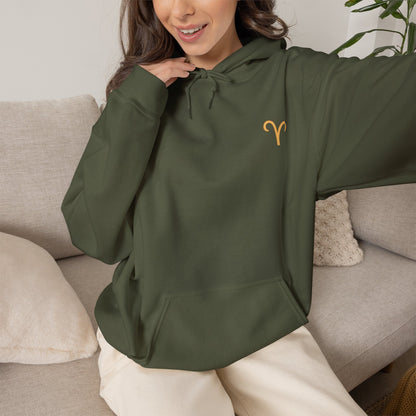 Aries Zodiac Hoodie | Celestial Seas Zodiac Hoodie Collection