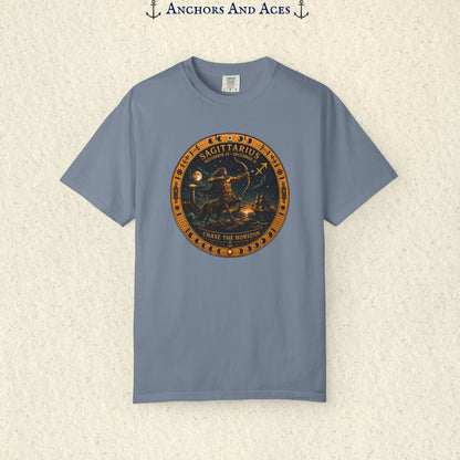 Sagittarius Zodiac Shirt | Celestial Seas – Chase The Horizon