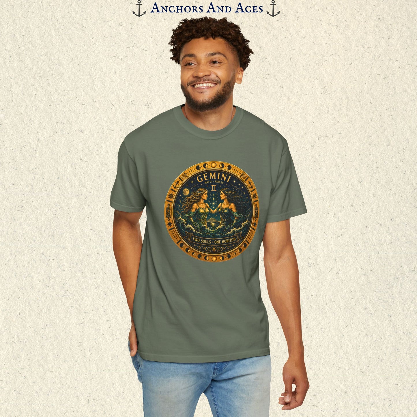 Gemini Zodiac Shirt | Gemini - Two Souls • One Horizon