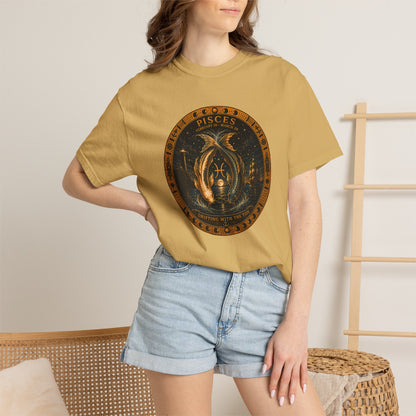 Pisces Zodiac Shirt | Celestial Seas - Drifting With The Tide