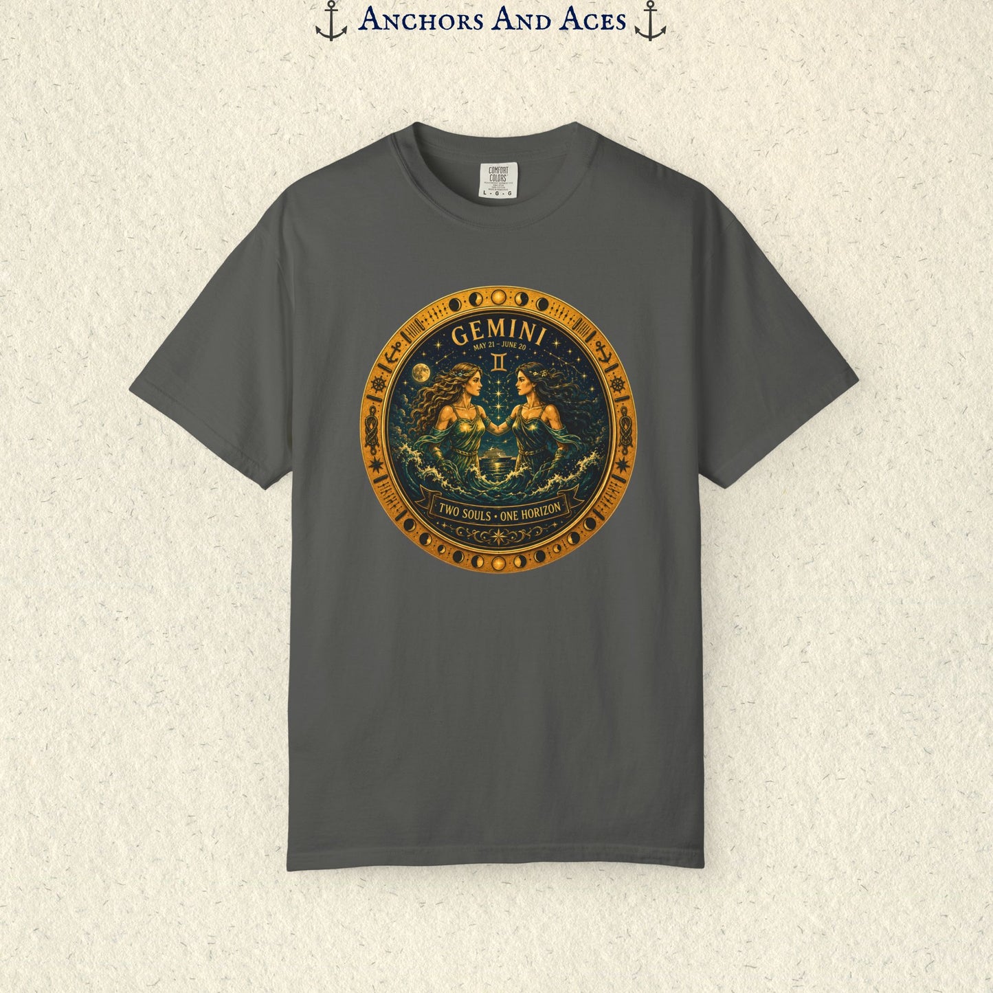 Gemini Zodiac Shirt | Gemini - Two Souls • One Horizon
