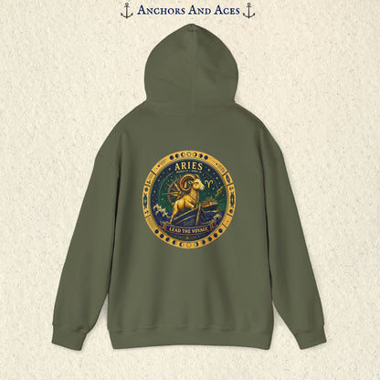 Aries Zodiac Hoodie | Celestial Seas Zodiac Hoodie Collection