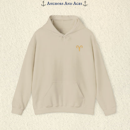 Aries Zodiac Hoodie | Celestial Seas Zodiac Hoodie Collection