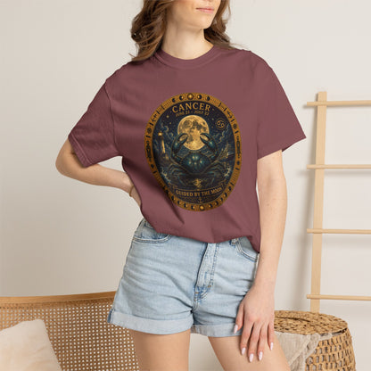 Cancer Zodiac Shirt | Celestial Seas- Guided by the Moon