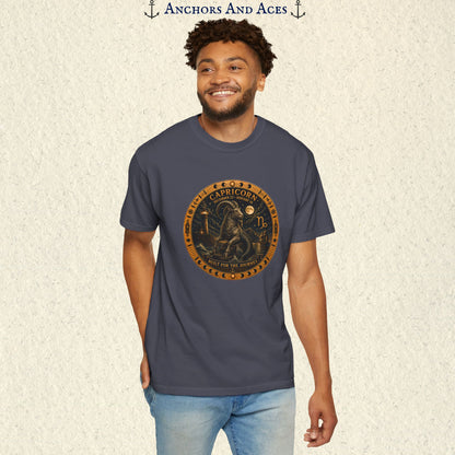 Capricorn Zodiac Shirt | Celestial Seas - Built For The Journey
