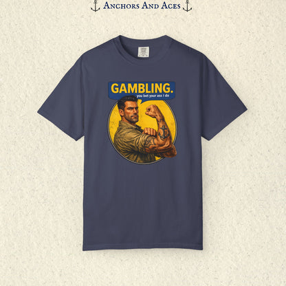 Strongman Inspired | Funny Gambling Graphic Tee