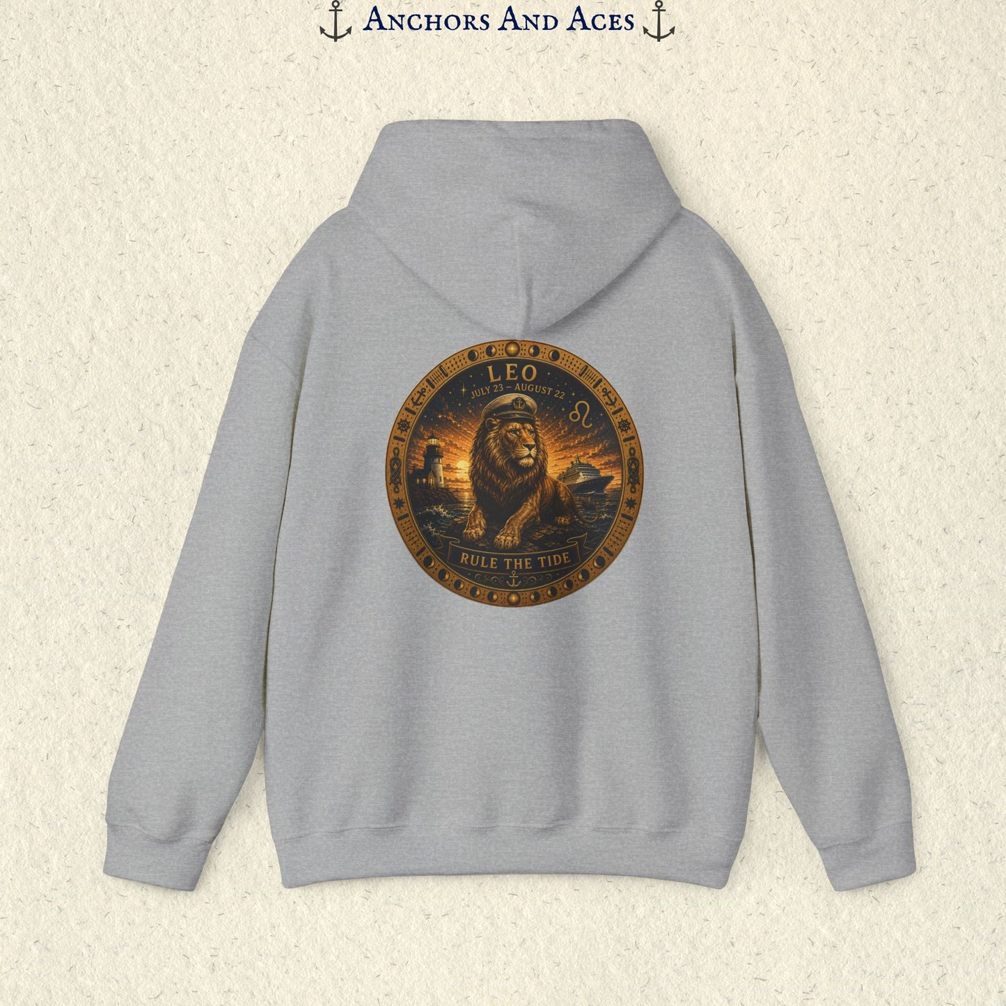 Leo Zodiac Hoodie | Celestial Seas Zodiac Hoodie Collection