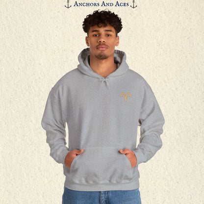 Aries Zodiac Hoodie | Celestial Seas Zodiac Hoodie Collection