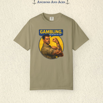 Strongman Inspired | Funny Gambling Graphic Tee