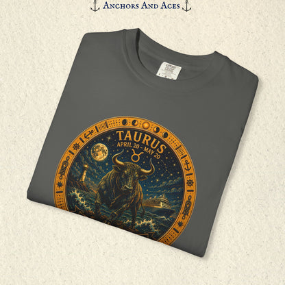 Taurus Zodiac Shirt |Celestial Seas - Steady as the Sea