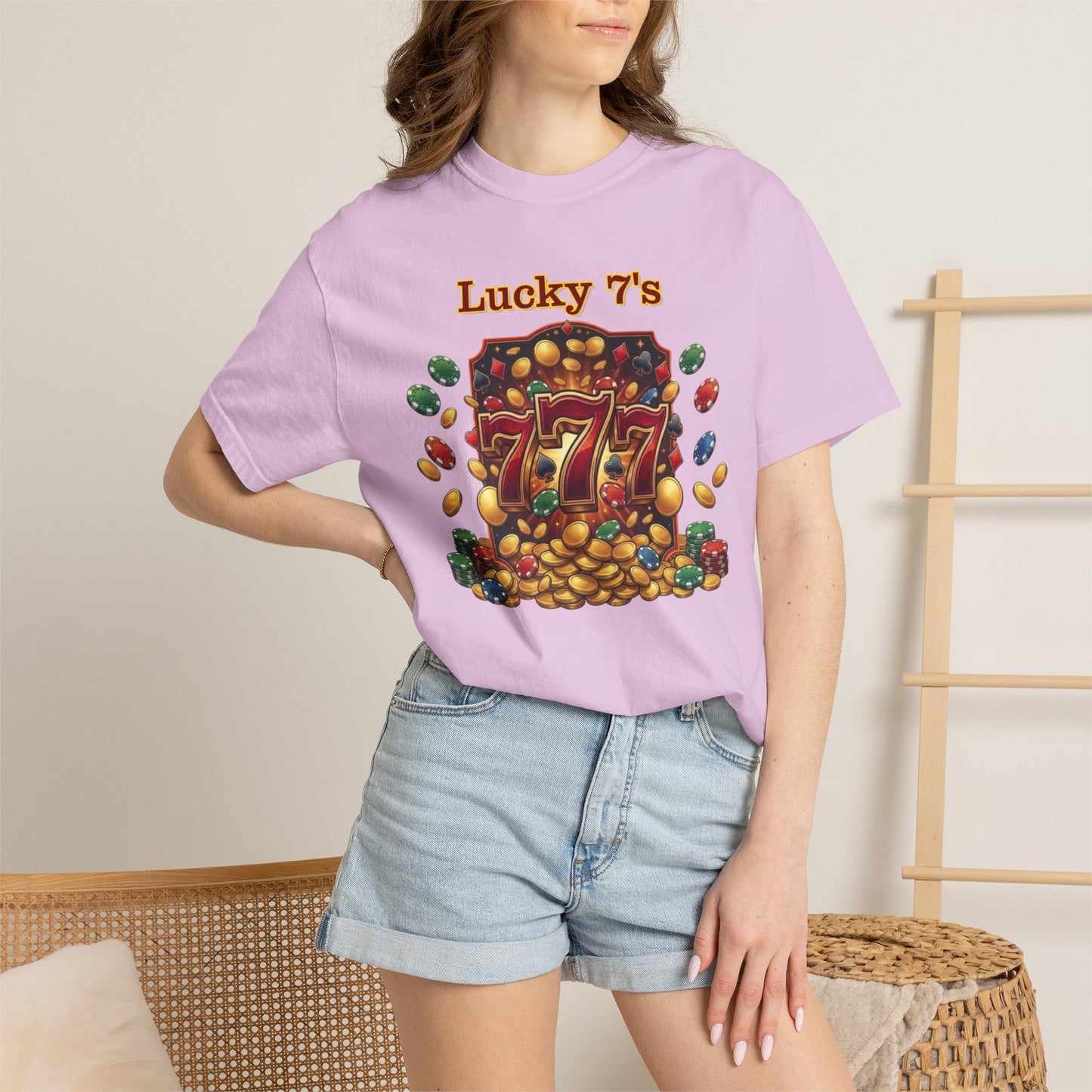 Lucky 777s | Vintage Jackpot Graphic Tee