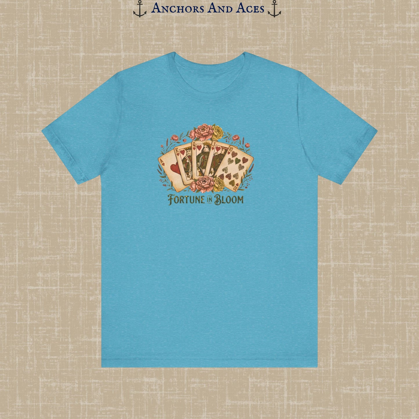 Fortune in Bloom | Vintage Botanical Graphic Tee