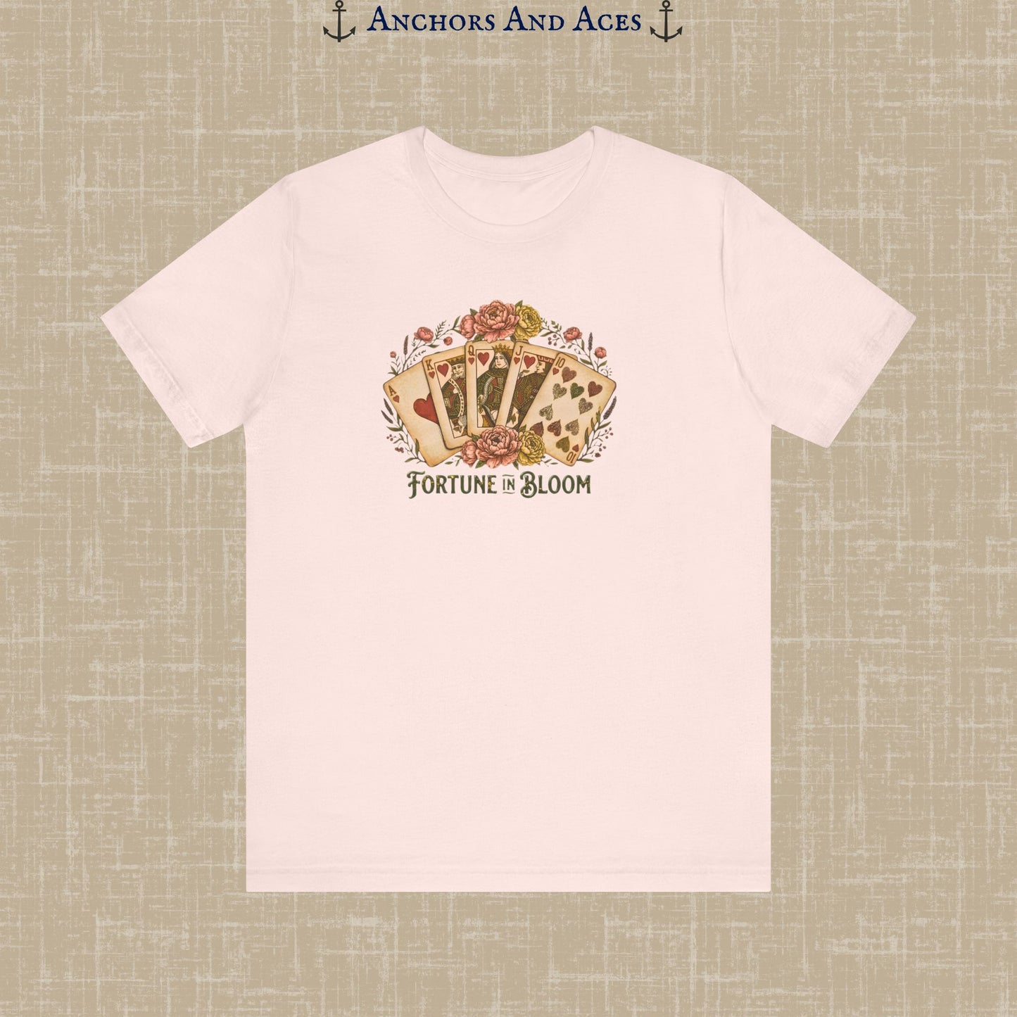 Fortune in Bloom | Vintage Botanical Graphic Tee