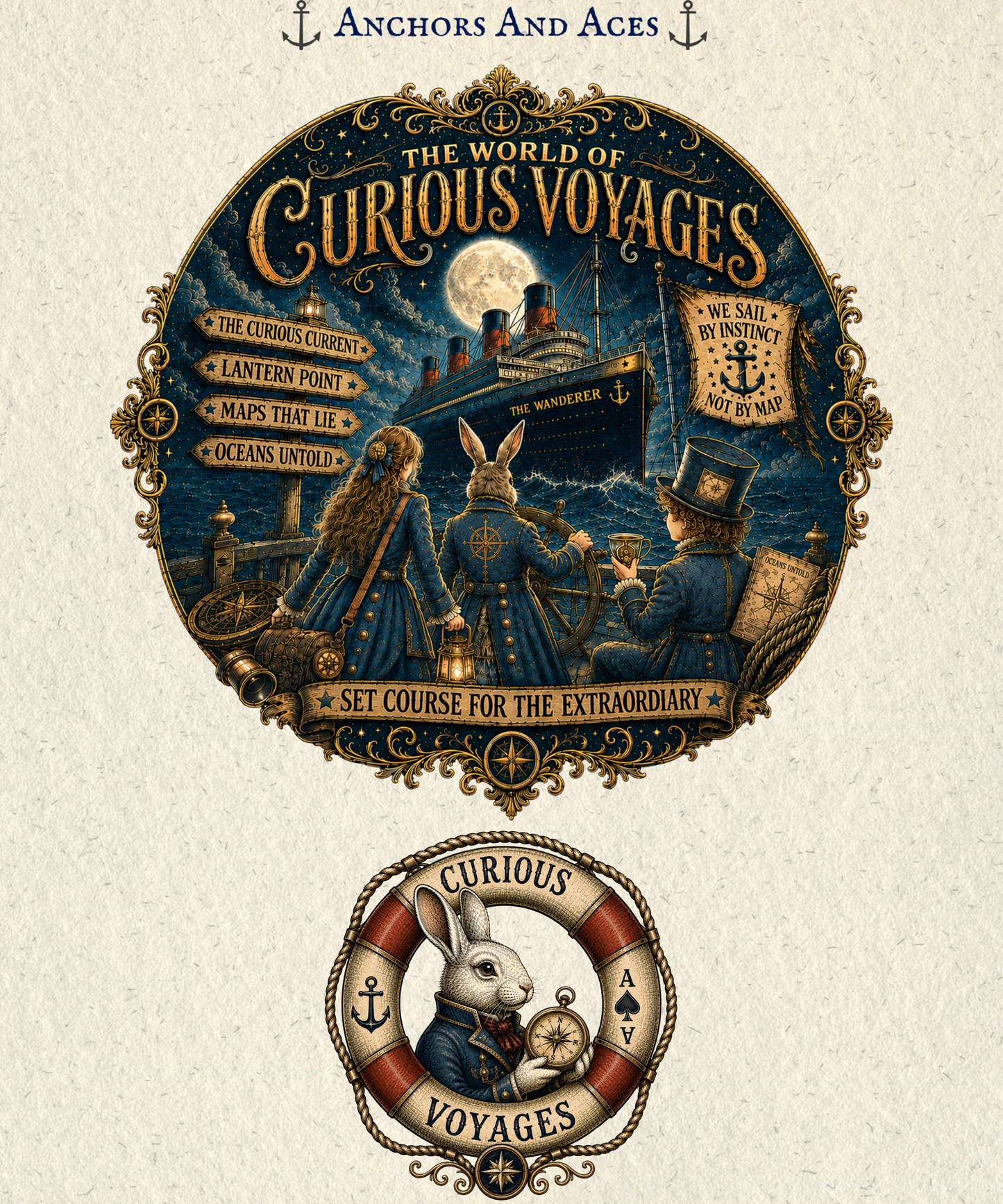 The World of Curious Voyages™ | Flagship of the Collection