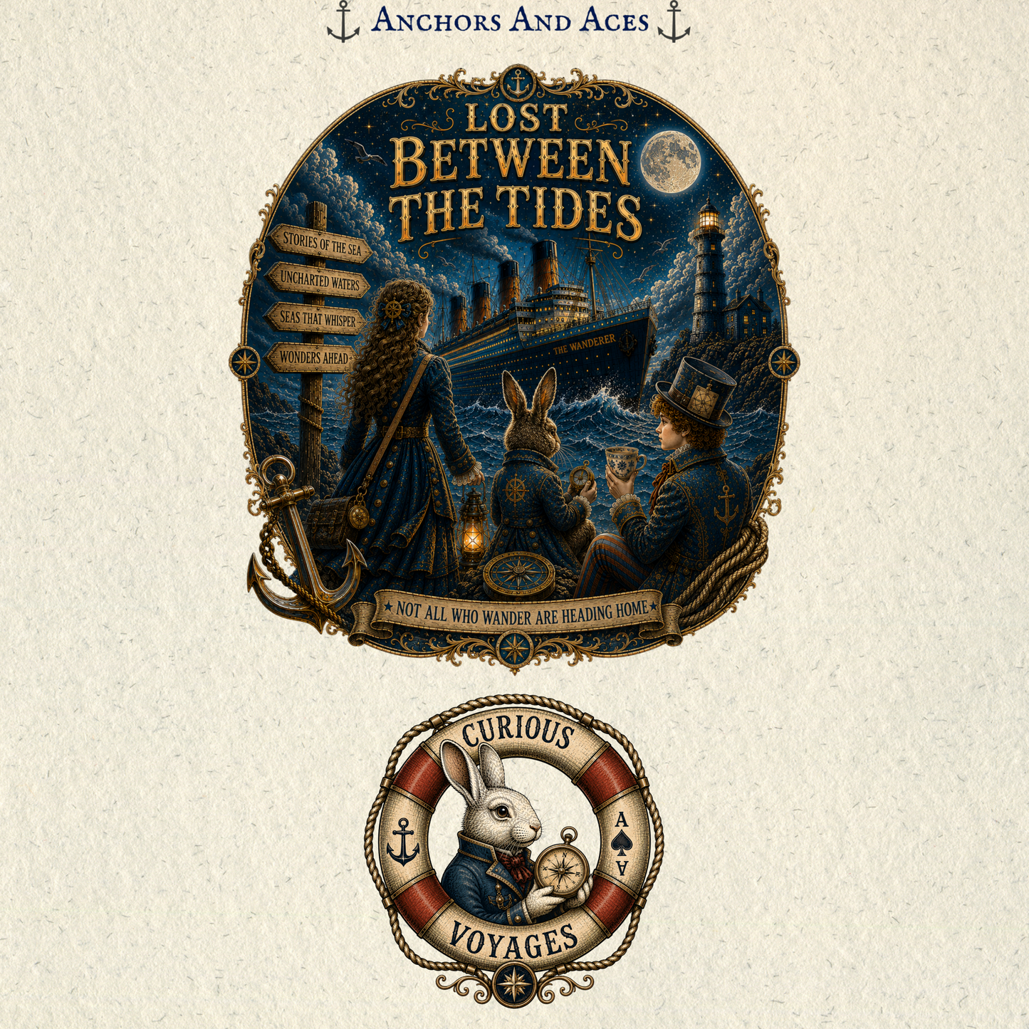 Lost Between The Tides™ | Chapter Two of Curious Voyages
