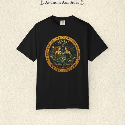 Gemini Zodiac Shirt | Gemini - Two Souls • One Horizon