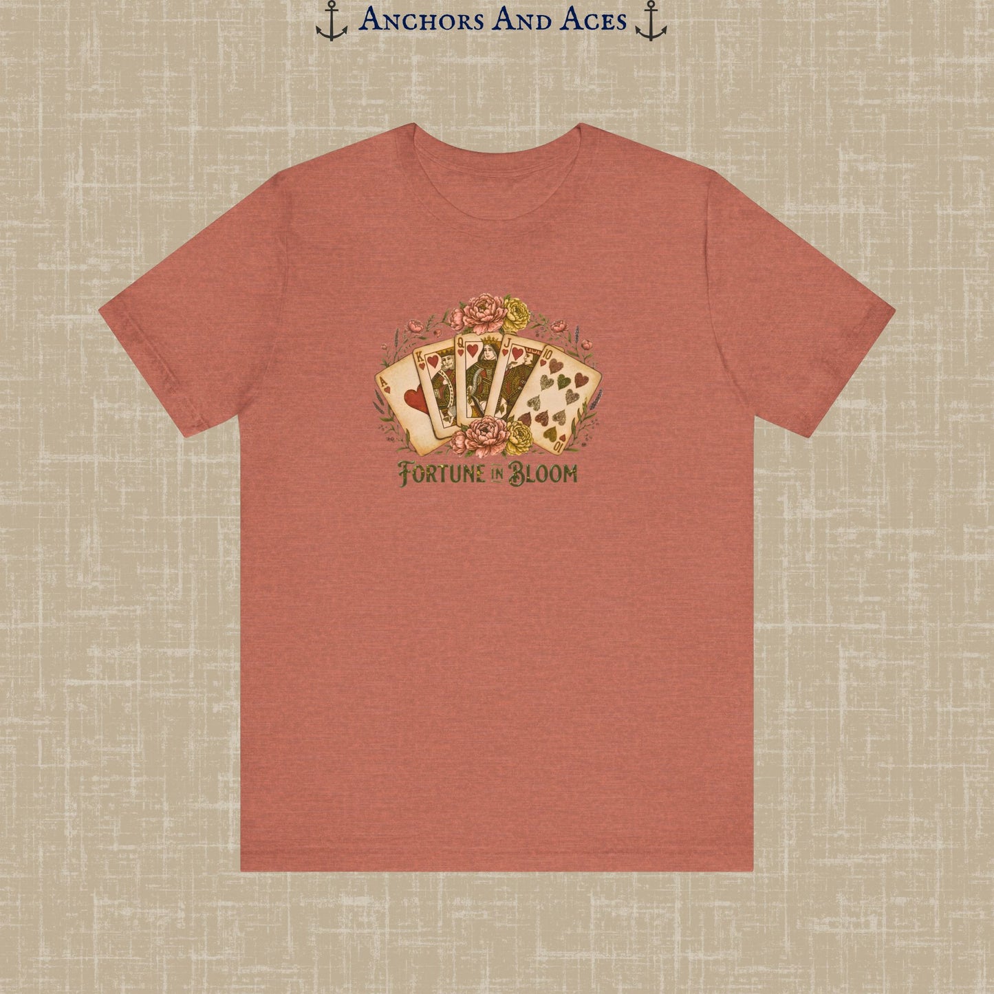 Fortune in Bloom | Vintage Botanical Graphic Tee